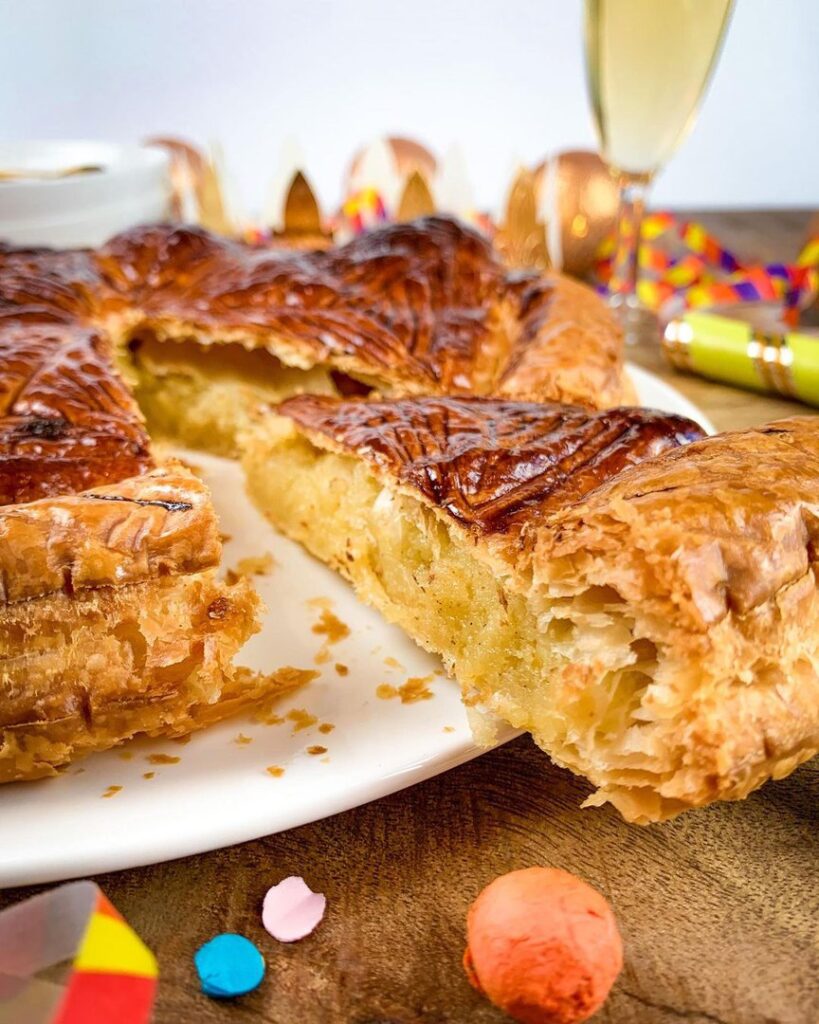 Galette des rois à la crème pâtissière