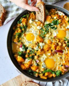 Shakshuka butternut et bleu
