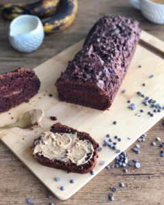 Banana bread tout choco sans gluten et lactose