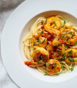 Curry de crevettes rapide