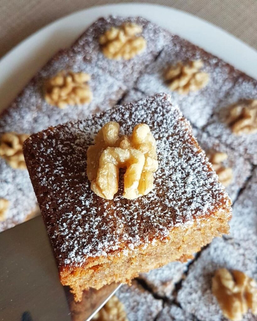Gâteaux aux noix ultra fondant