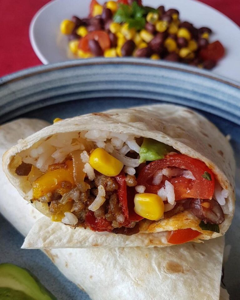Burrito express à la viande hachée