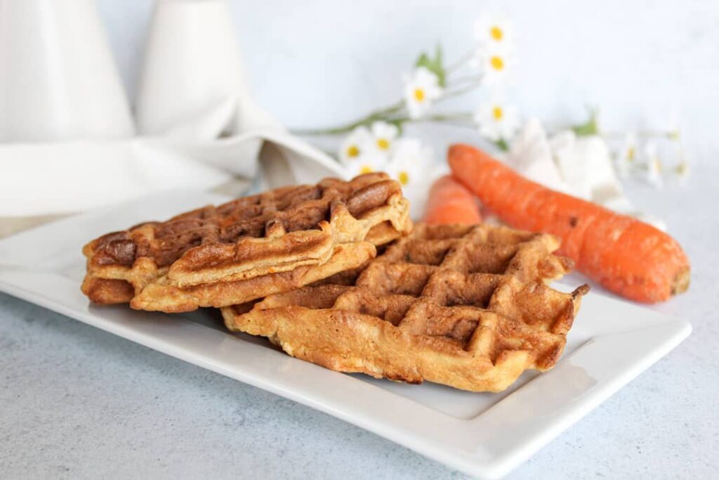 Gaufre à la carottes