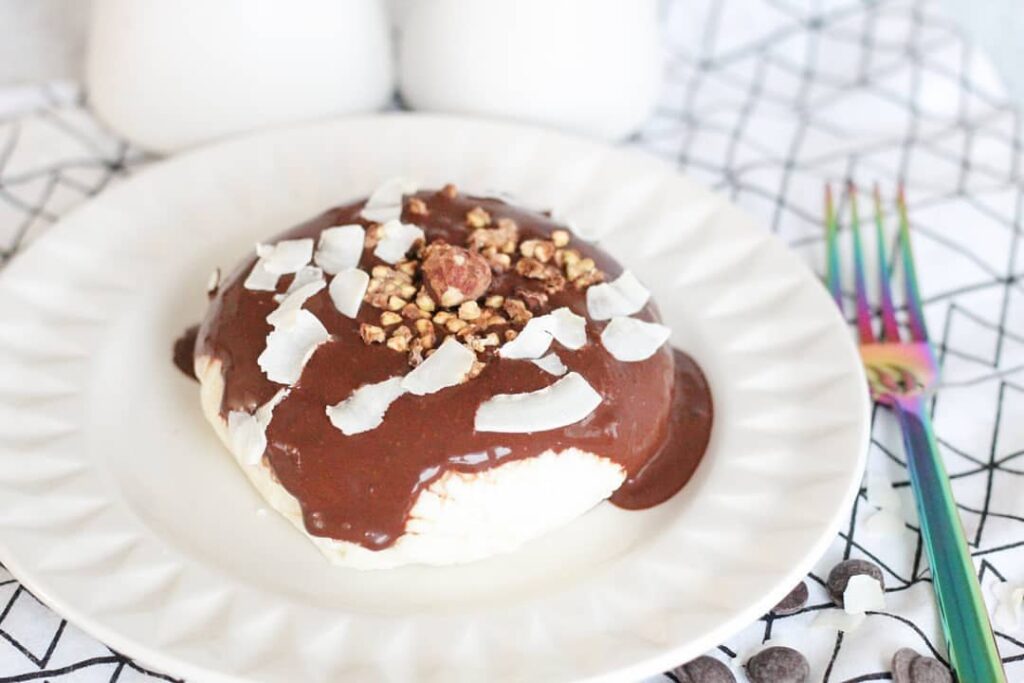 Bowl cake coco