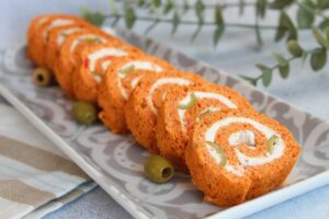 Roulé poivron et feta Roulé poivron et feta