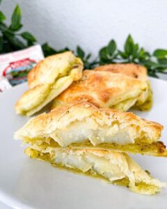 Feuilletés chèvre et pesto
