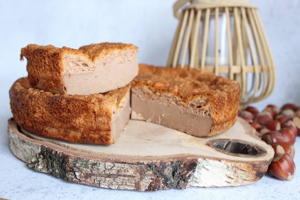 Magic cake à la nocciolata maison