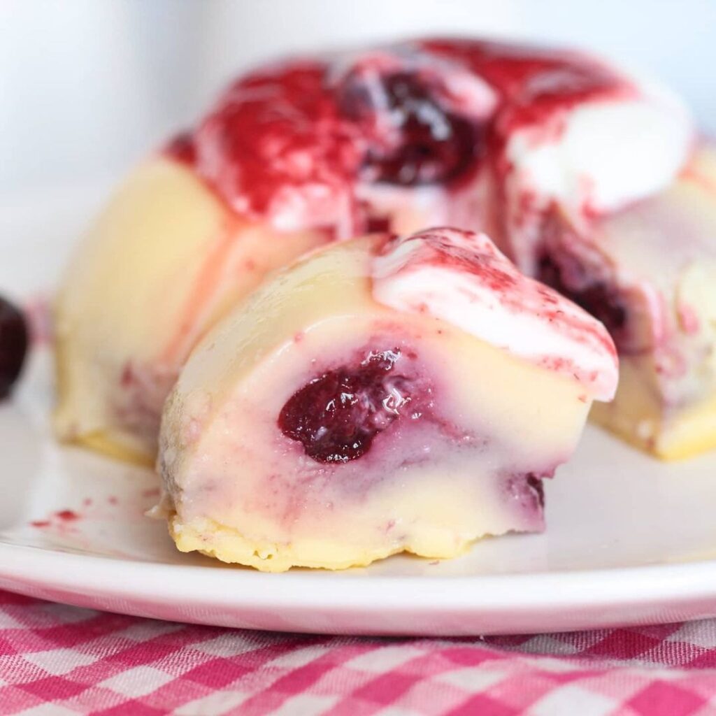 Bowl cake façon clafoutis aux cerises