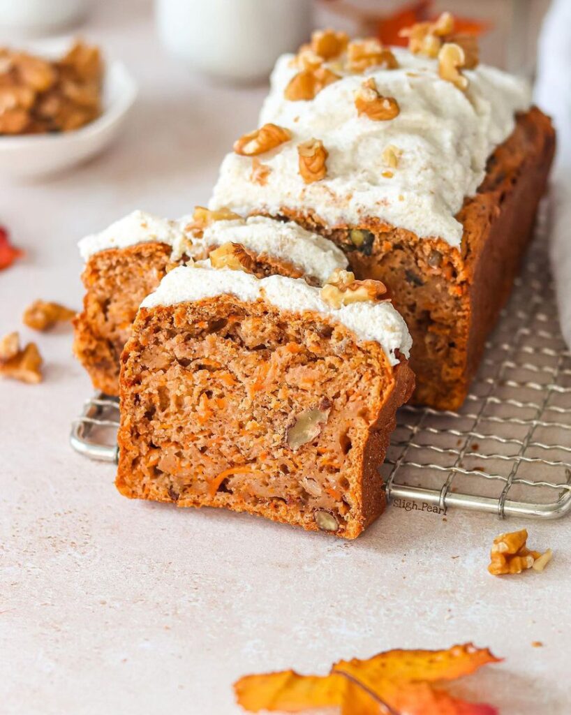 Carrot cake noix et cranberries séchées