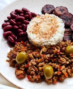 Picadillo à la cubaine