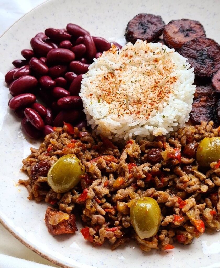 Picadillo à la cubaine
