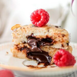 Fondant chocolat banane