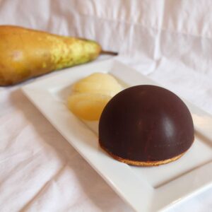 Dôme poire-chocolat Dôme poire-chocolat