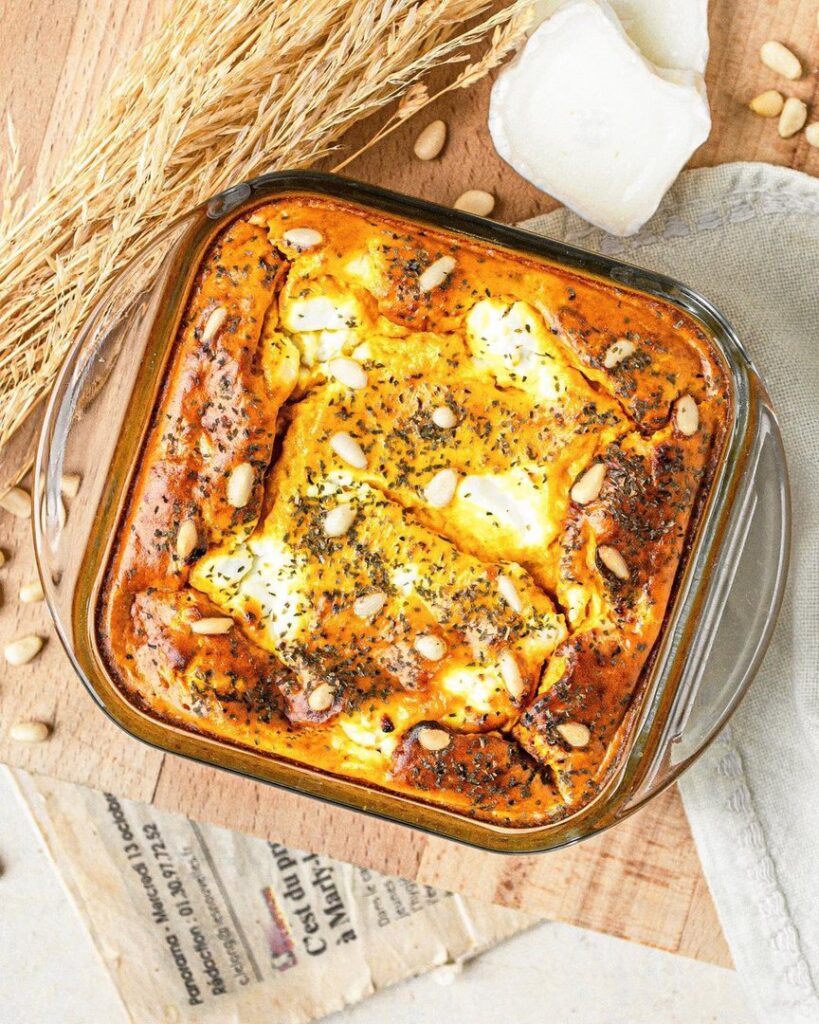 Mini quiche courge et chèvre