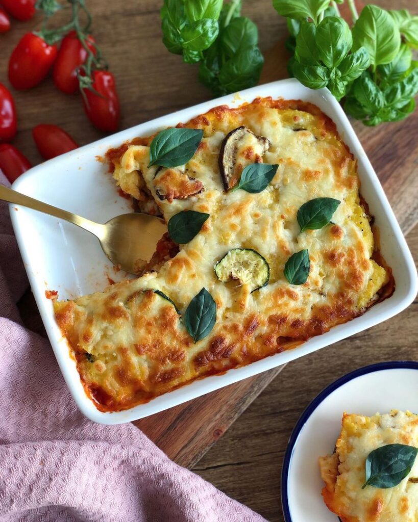 Polenta façon lasagne