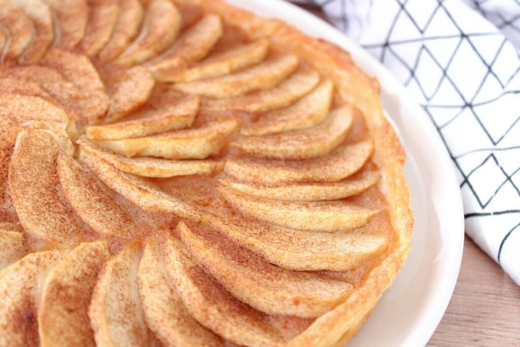 Tarte aux pommes diétetique