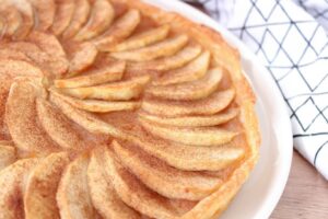 Tarte aux pommes diétetique
