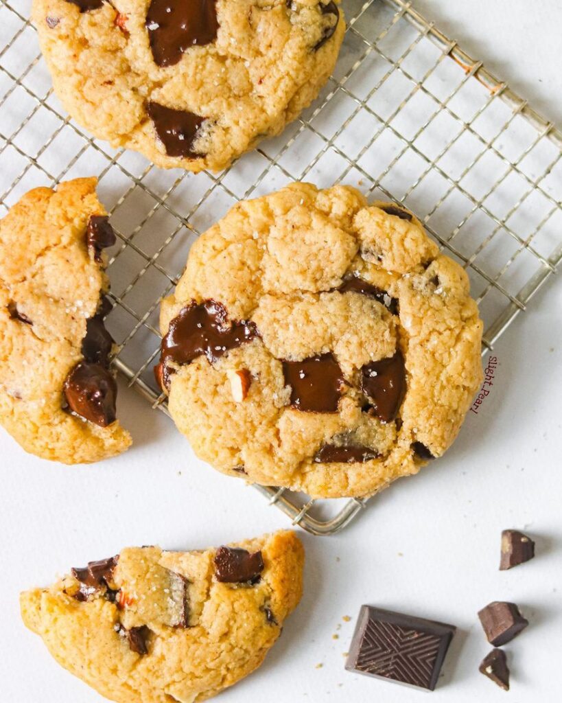 Cookies noisettes sans beurre et sans huile