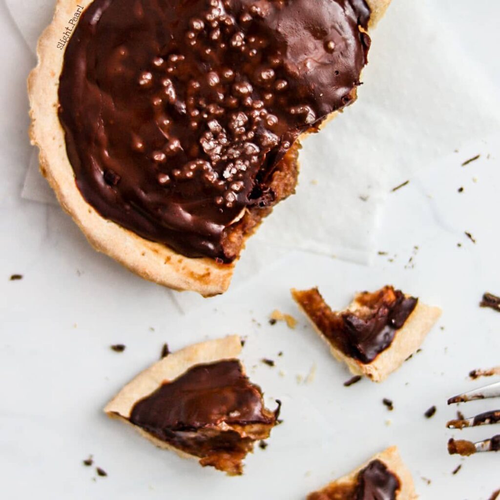 Tartelette chocolat et potimarron
