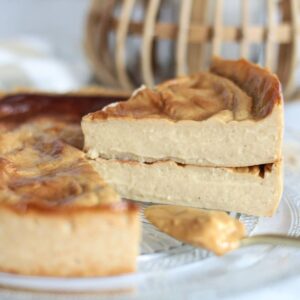 Flan à la cacahuète