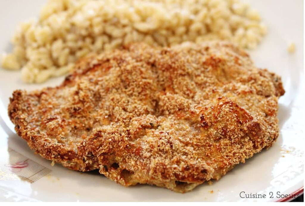 Escalope à la milanaise maison