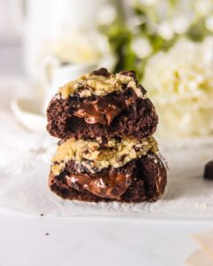 Brioche façon brownie et cookie express