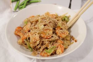 Pad thaï aux crevettes Pad thaï aux crevettes