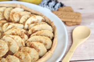 Tarte pommes et spéculoos