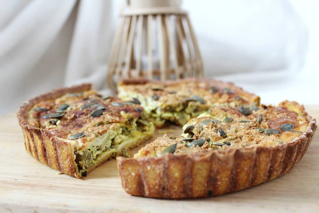 Tarte aux champignons