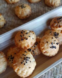 Petits feuilletés jambon de serrano et kiri