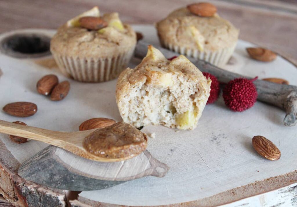 Muffins pomme et fève tonka