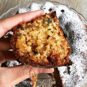 Cake aux fruits confits