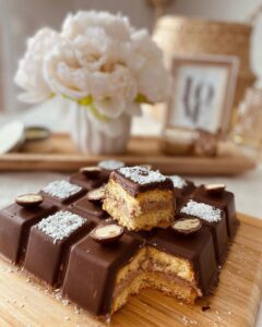Barre choco géante cœur moelleux