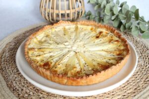 Tarte asperges et mozzarella