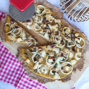 Pizza potiron et chèvre