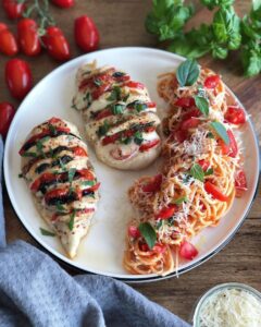 Poulet Hasselback