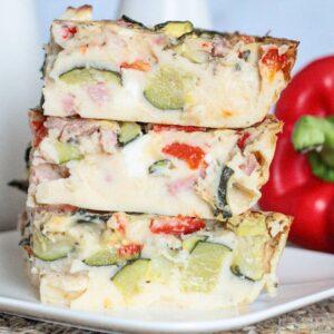 Clafoutis au légumes d&rsquo;été