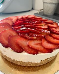 Tarte aux fraises sans cuisson chantilly mascarpone Tarte aux fraises sans cuisson chantilly mascarpone