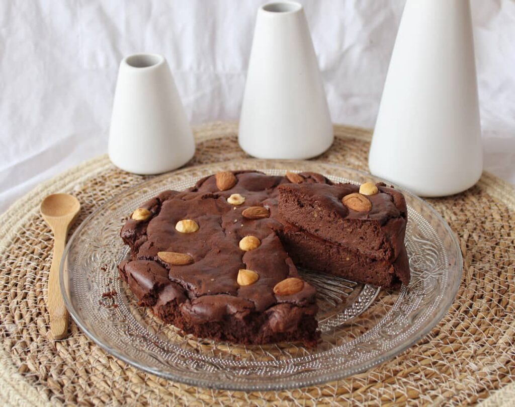 Gâteau au chocolat et avocat