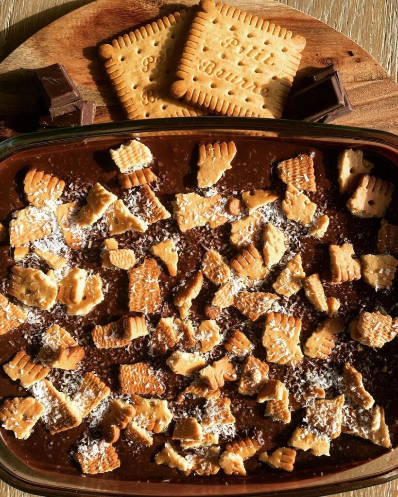 Gâteau aux petits beurres sans cuisson