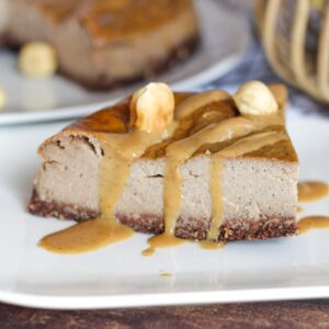Cheesecake chocolat noisettes