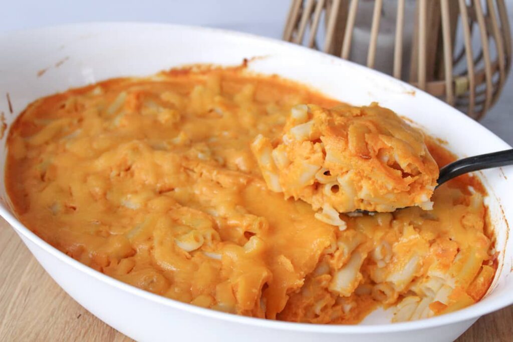 Gratin de pâtes au butternut
