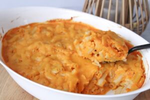 Gratin de pâtes au butternut