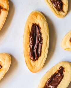 Barquettes de notre enfance à la pâte à tartiner