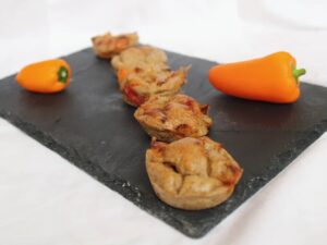 Flans vegan aux poivrons
