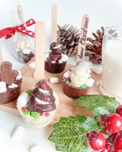 Sucette Bombe Chocolat Chaud
