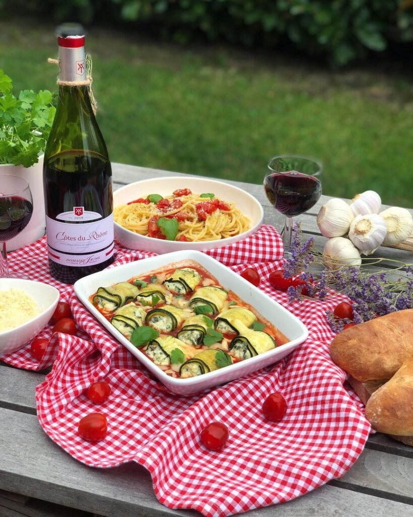 Involtinis de courgette