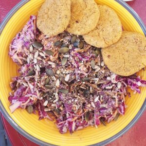 Coleslaw au chou rouge