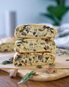 Cake champignons noix