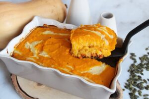 Hachis parmentier veggie butternut et panais